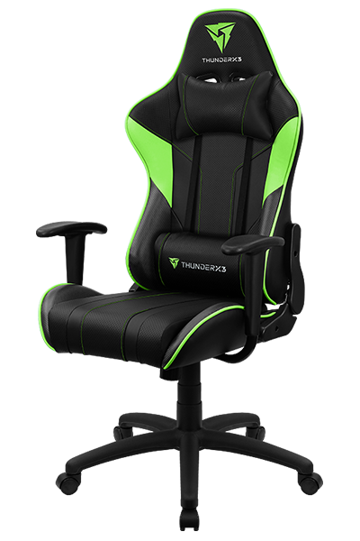 Кресло компьютерное игровое ThunderX3 EC3 Black-Green AIR
