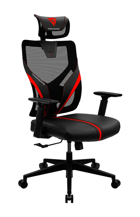 Кресло компьютерное игровое ThunderX3 YAMA1 Black-Red